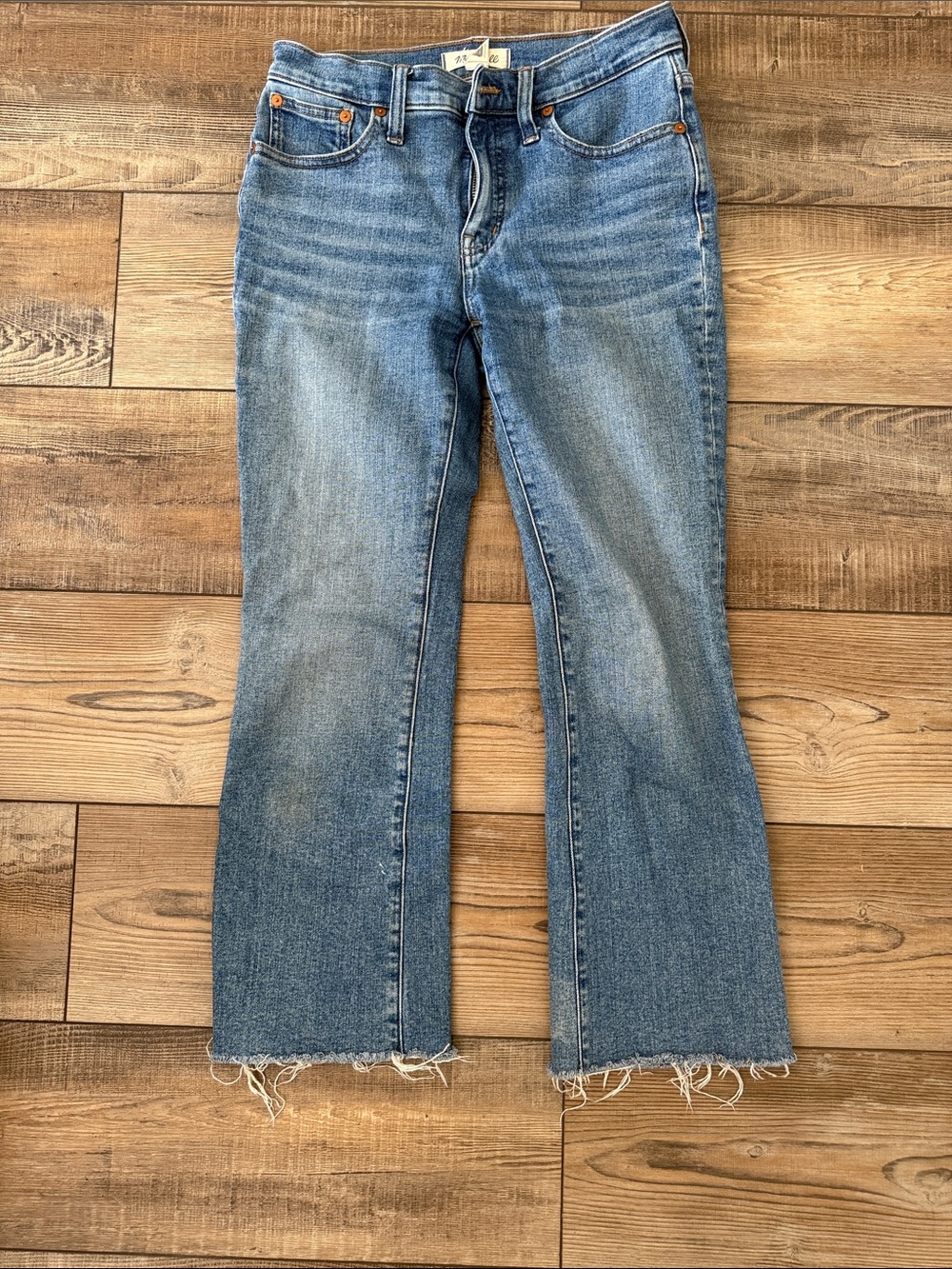 Madewell Mid-rise Kick Out Jeans